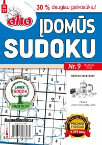 ID 57 oho 10 min. Įdomūs sudoku ID 57 oho 10 min. Įdomūs sudoku